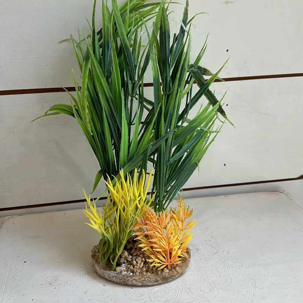 Colorful Aquarium Plants - Aquarium Decor - Fish Tank Plants - decor for tank